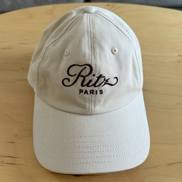 Frame Denim Accessories - Frame x Ritz Paris cotton hat in Ecru